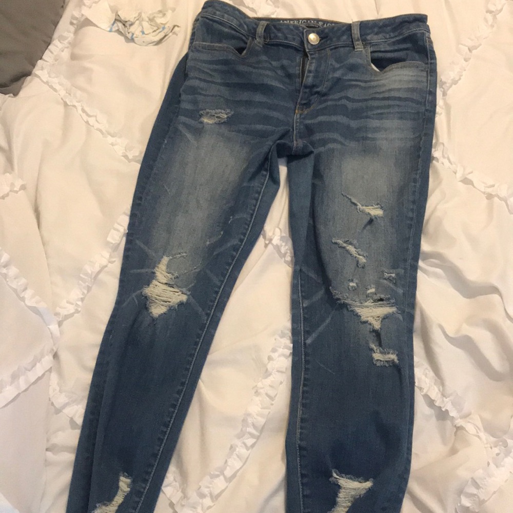 High rise American Eagle jeggings